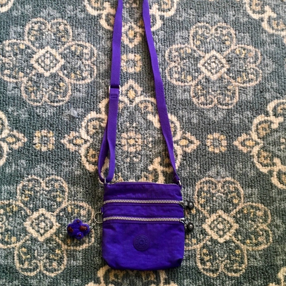 🌙Kipling Purple Alvar XS Crossbody Bag
